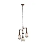 Möbelix Hängeleuchten Port Seton H: 110 Cm 3-Flammig, Stahl