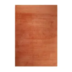 Hochflor Teppich Orange Loft 160x230 cm