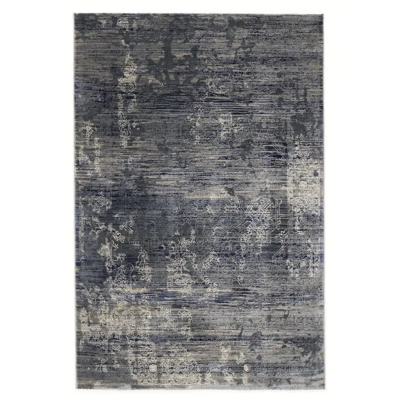 Webteppich Blau/creme Wave Kontura 200x300 Cm