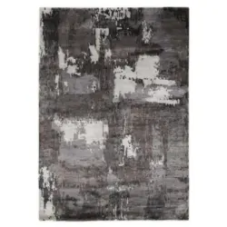 Orientalischer Webteppich Grau Angeles 250x350 Cm