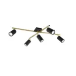 Möbelix Strahler Marley 5-flammig Verstellbar L: 77,4 Cm