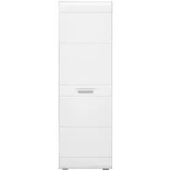 Garderobenschrank Auris Weiß/eiche Dekor B: 52 Cm