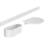 Möbelix Duschablage Kleben Wallstoris Kunststoff B: 101 Cm, Weiß