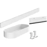 Möbelix Duschablage Wallstoris Mw Kunststoff B: 56,1 Cm, Weiß