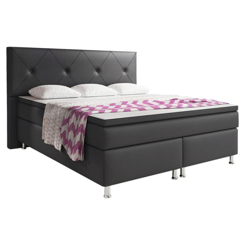 Boxspringbett Mit Topper 180x200 Cm Oxfrod