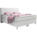 Möbelix Boxspringbett Mit Topper Lederlook 180x210 Madrid