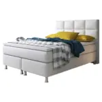 M&ouml;belix Boxspringbett Mit Topper Lederlook 140x210 Miami-F