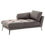 M&ouml;belix Recamiere Softy L: 168 Cm Textil Braun