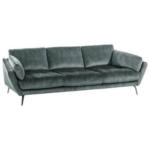 Möbelix Big Sofa Softy Mit Kissen B: 254 Cm Anthrazit Velours
