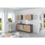 M&ouml;belix K&uuml;chenzeile Plan Ohne Ger&auml;te Ohne Ger&auml;te B: 200 Cm