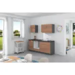 M&ouml;belix K&uuml;chenzeile Plan Ohne Ger&auml;te Ohne Ger&auml;te B: 200 Cm