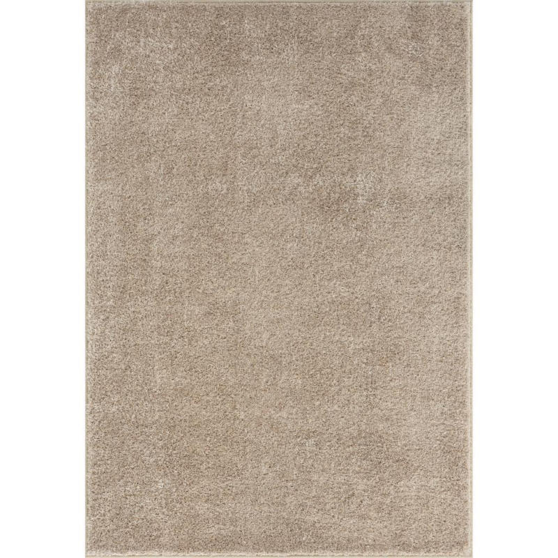 Hochflor Teppich Beige Tessa 160x240 Cm