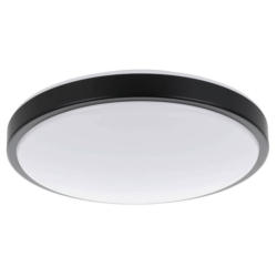 Led-deckenleuchte Lezuza Ø 43 Cm Schwarz/weiß