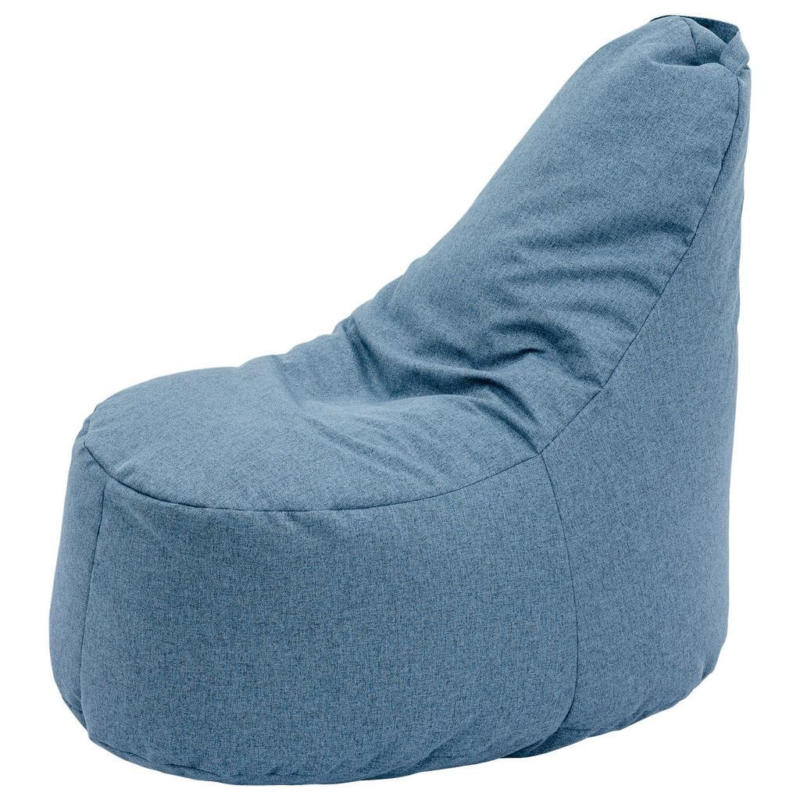 Sitzsack Golden Dream Mini, Blau, Indoor, Ovale Form