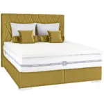 Möbelix Boxspringbett Mit Gepolstertem Kopfteil 180x200 Cm Paula