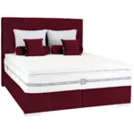 Möbelix Boxspringbett Mit Gepolstertem Kopfteil 180x200 Cm Paula