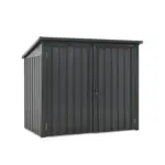 Möbelix Mülltonnenbox für 2 Tonnen 158x134x101 cm ohne Boden