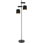 M&ouml;belix Stehlampe Schwarz Mit Wippschalter