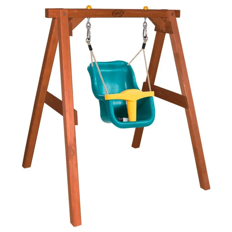 Schaukel Holz Braun Schale Witterungsbeständig