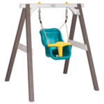 Möbelix Schaukel Baby Swing Holz/ Kunststoff + Sicherheitsbügel