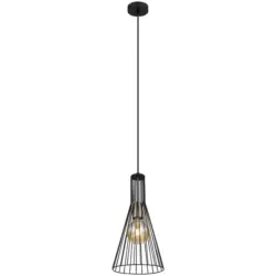 Hängeleuchte Milli H: 120 Cm 1-Flammig Gitterschirm Design