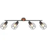 Möbelix Strahler Willa 4-Flammig verstellbar L: 80 cm