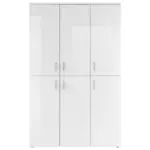Möbelix Schuhschrank Lincoln Weiß Dekor 6-Türig B: 120 Cm
