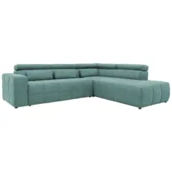Ecksofa Brandon Kopfteile Verstellbar Mintgrün