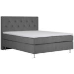 Möbelix Boxspringbett mit Topper + Matratze 160x200 cm Paula