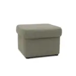 Möbelix Polsterhocker Sarafina Grau/braun H: 40cm