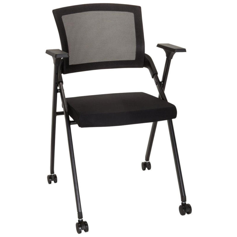 Besucherstuhl Priority Ii Klappbar Schwarz Bis 150 Kg