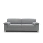 Möbelix 3-sitzer-sofa Jamie Rücken Echt Silberfarben Webstoff
