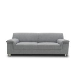 3-sitzer-sofa Jamie Rücken Echt Silberfarben Webstoff