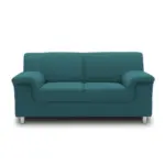 Möbelix 2-sitzer-sofa Jamie Rücken Echt Petrol Webstoff