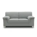 Möbelix 2-sitzer-sofa Jamie Rücken Echt Silberfarben Webstoff