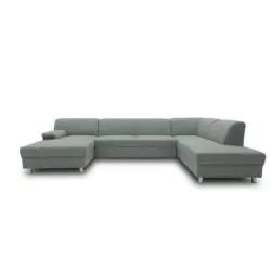 Wohnlandschaft Jamie Silberfarben