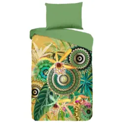 Bettwäsche 140x200 Cm Yissa Multicolor Abstraktes Design