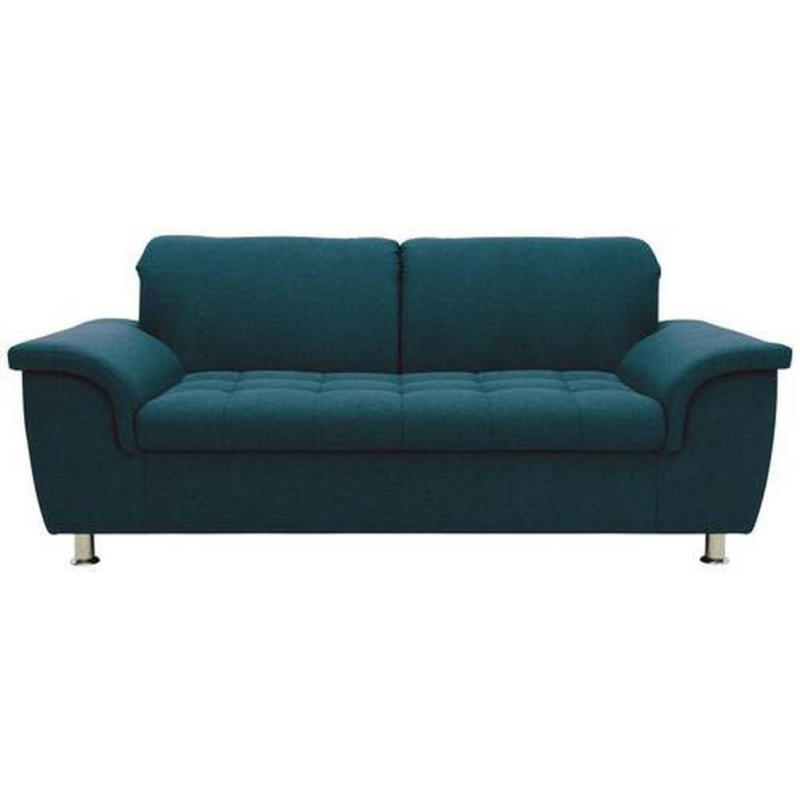 2-sitzer-sofa Franzi Armlehnen Petrol Webstoff