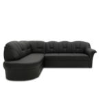 Möbelix Ecksofa Papenburg Schwarz Lederlook