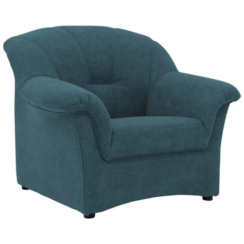 Polstersessel Mit Armlehnen Papenburg Webstoff Petrol