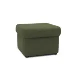 Möbelix Polsterhocker Sarafina Grün Webstoff H: 40 Cm