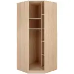Möbelix Eckschrank 91,1 Cm Unit Eichefarben
