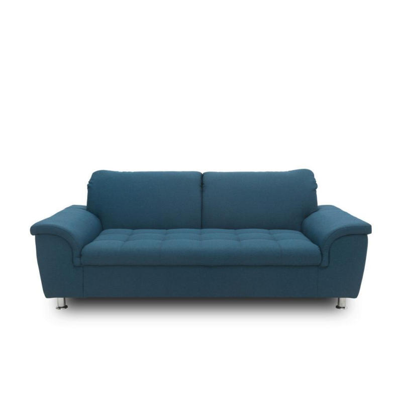 2-Sitzer-Sofa Franzi Petrol Webstoff