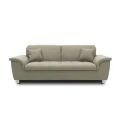 2-sitzer-sofa Franzi Silberfarben Webstoff