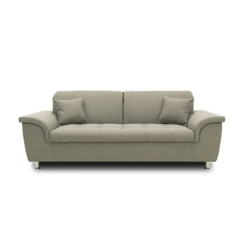 2-sitzer-sofa Franzi Silberfarben Webstoff