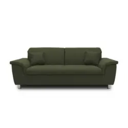 2-sitzer-sofa Mit Kopfteil Verstellbar Franzi Grün