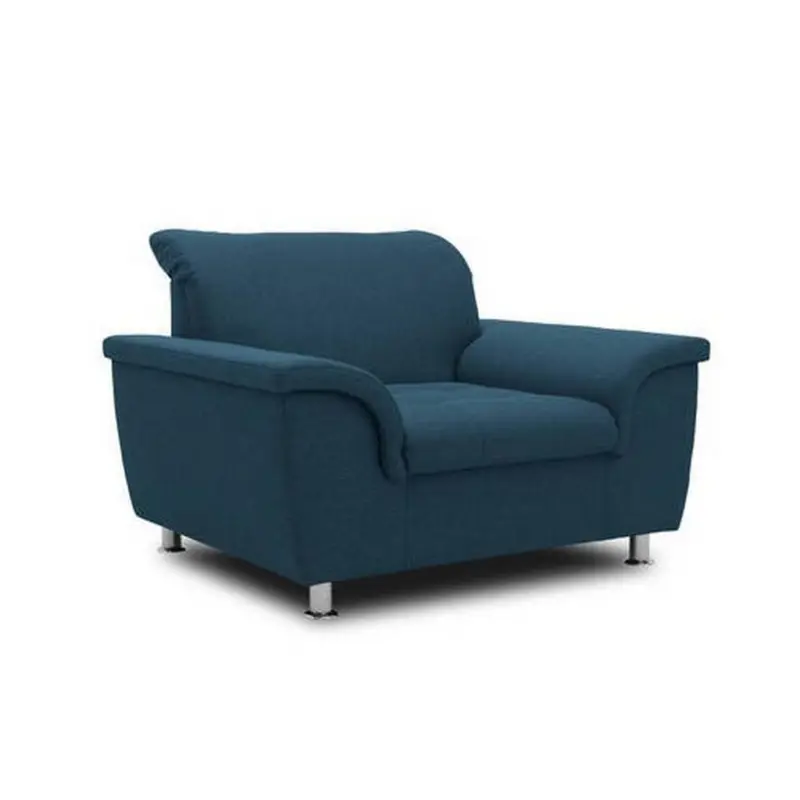 Polstersessel Mit Armlehnen Franzi Webstoff Petrol