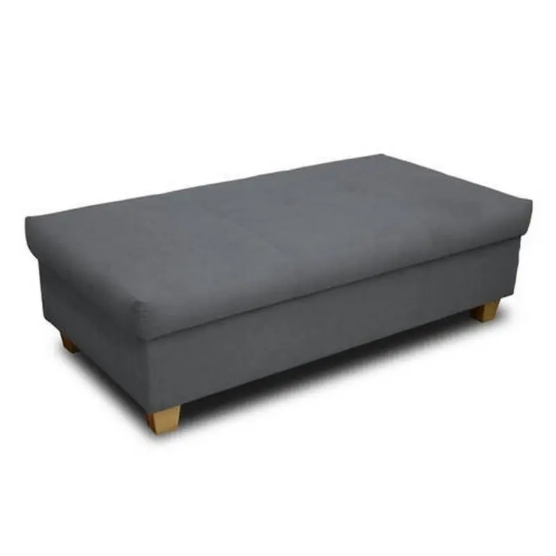 Polsterhocker Franzi Dunkelgrau H: 42 Cm