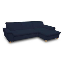 Ecksofa Mit Schlaffunktion & Bettkasten Franzi Blau