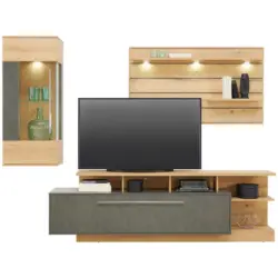 Wohnkombination Modern 3-tlg. Limit, Matera/eiche Dekor